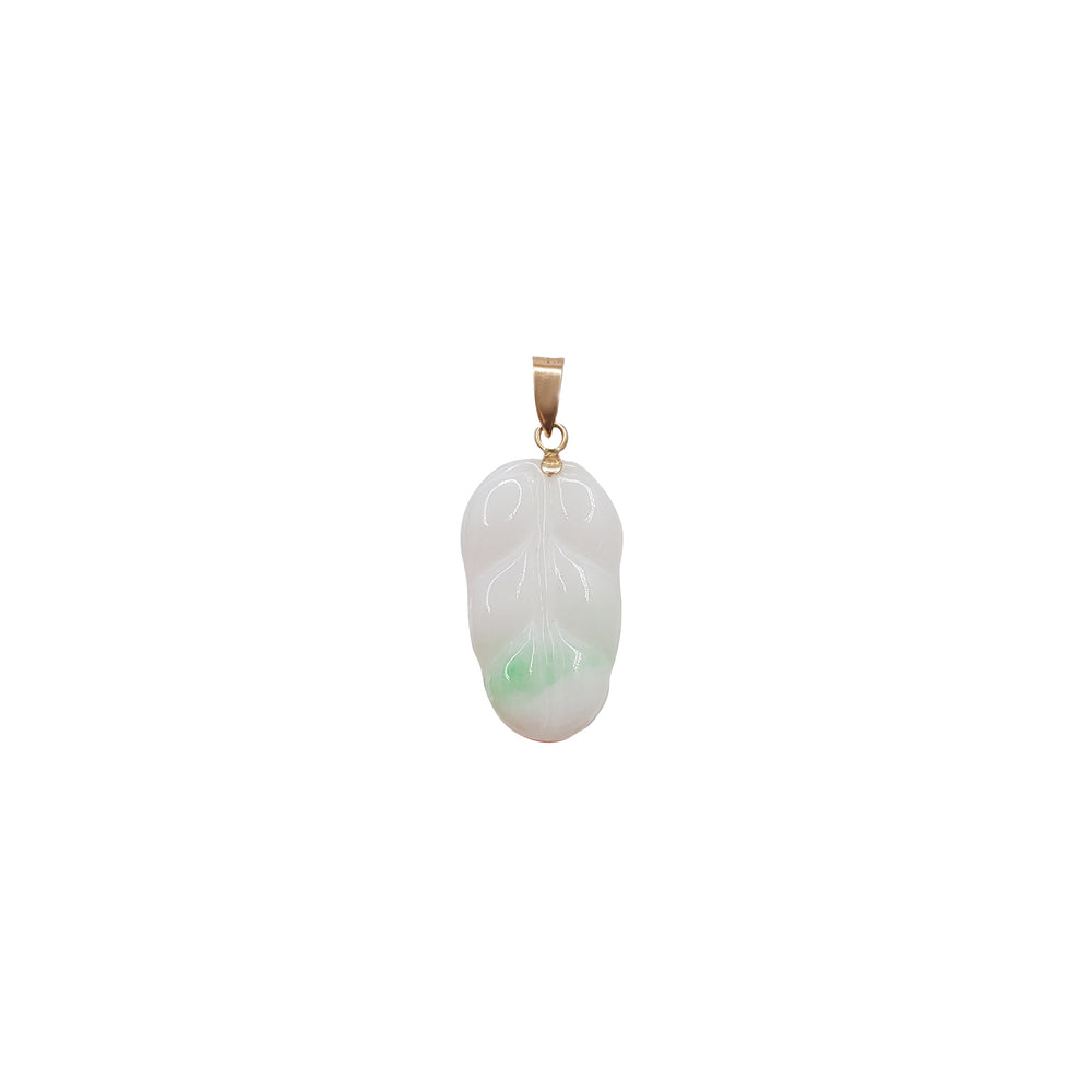 Jadeite Cabbage Jade Pendant (14K)
