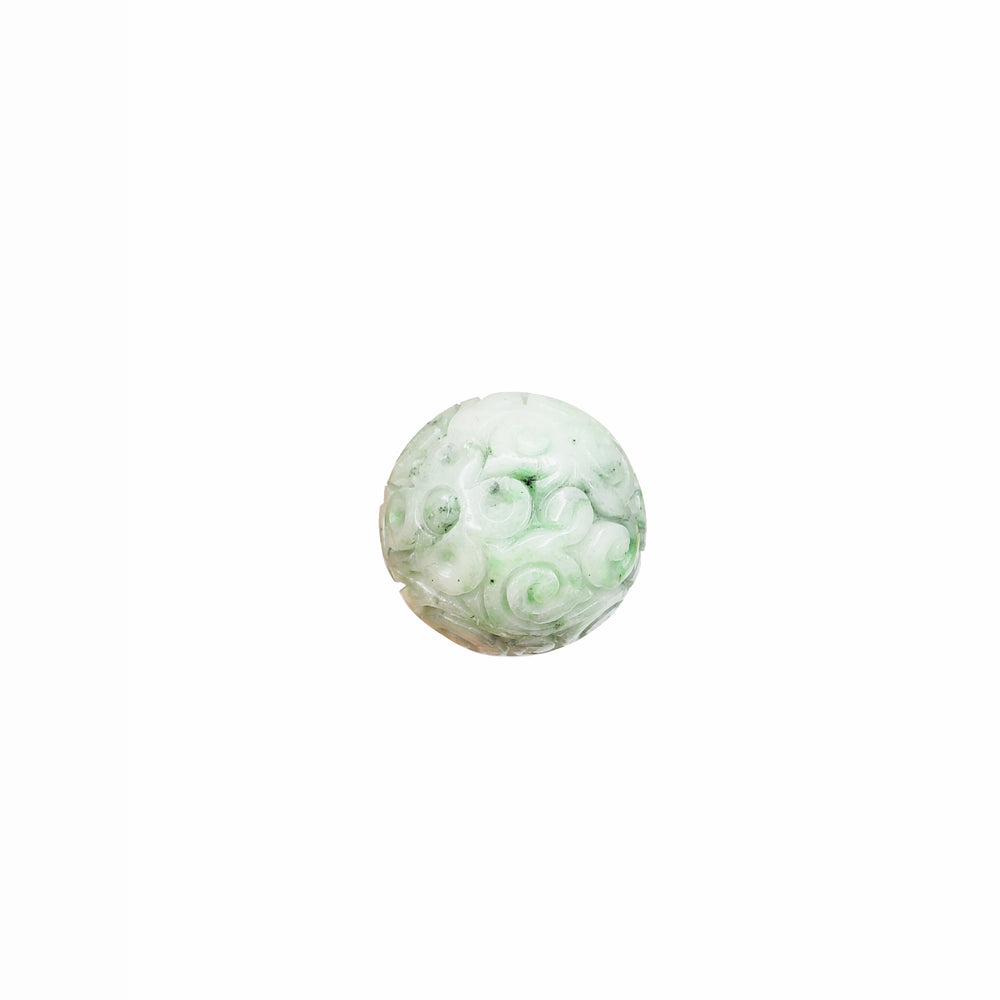 Certified Green Natural Jade Jadeite Pendant