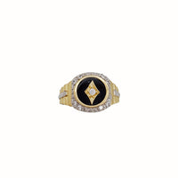 Black Onyx Ring (14K)