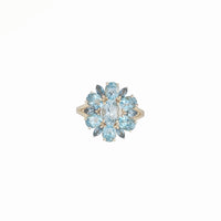 Blue Topaz Ring (14K)