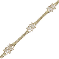 Butterfly Bismark Bracelet (14K).