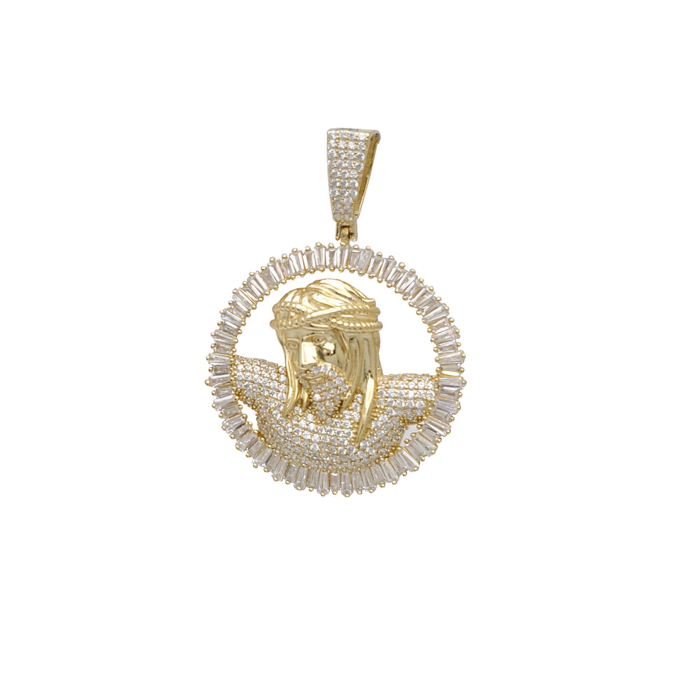 Jesus Charm (Silver)