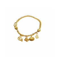 Ingot Charm Bismark Bracelet (24K)