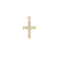 Nugget Cross Pendant (14K)