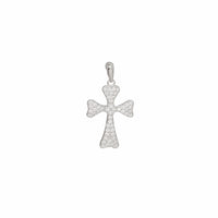 Cubic Zirconia Cross Pendant (Silver)