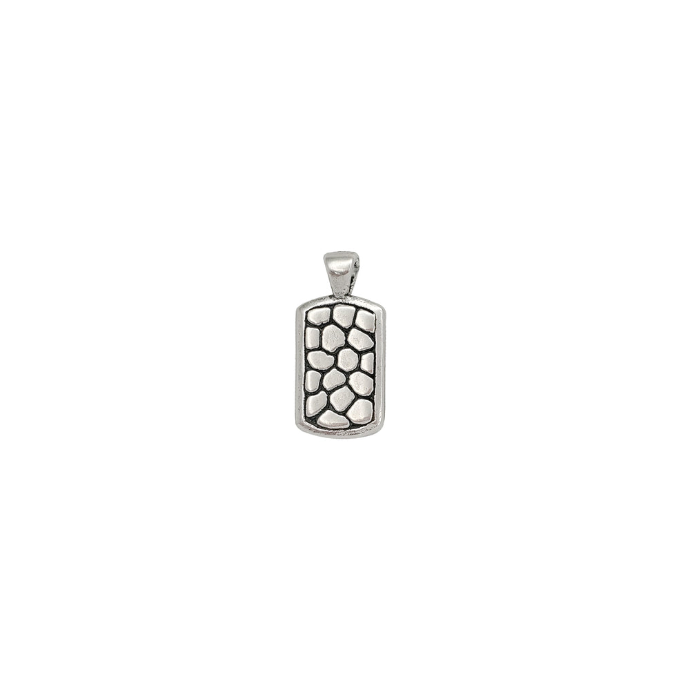 Dog Tag Pendant (Silver)