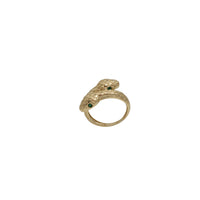 Double Head Snake Ring (14K)
