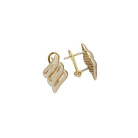 Leaf Omega Clip Earring (14K)
