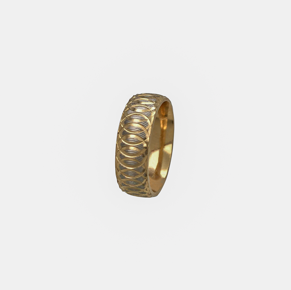 Diamond Two-Tone Fancy Ring (14K)