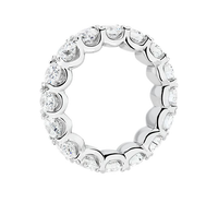 Diamentowy pierścionek wieczności Selene (14K)