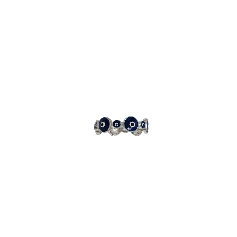 Evil Eyes Rings (Silver)