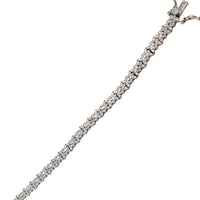 Zirconia Fancy Bracelet (Silver)