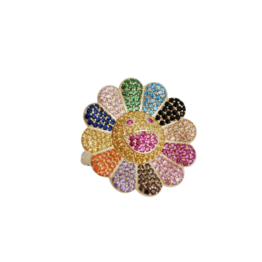 Murakami Flower  Ring (14K)