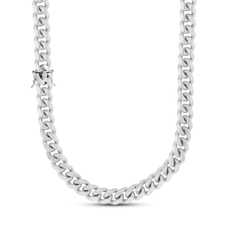 Solid Miami Cuban Chain (Silver)