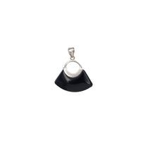 Handbag Black Onyx Pendant (SILVER)