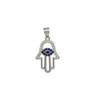 Hamsa Hand Pendant (Silver)