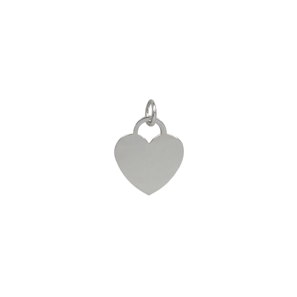 Plain Heart Pendant (Silver)
