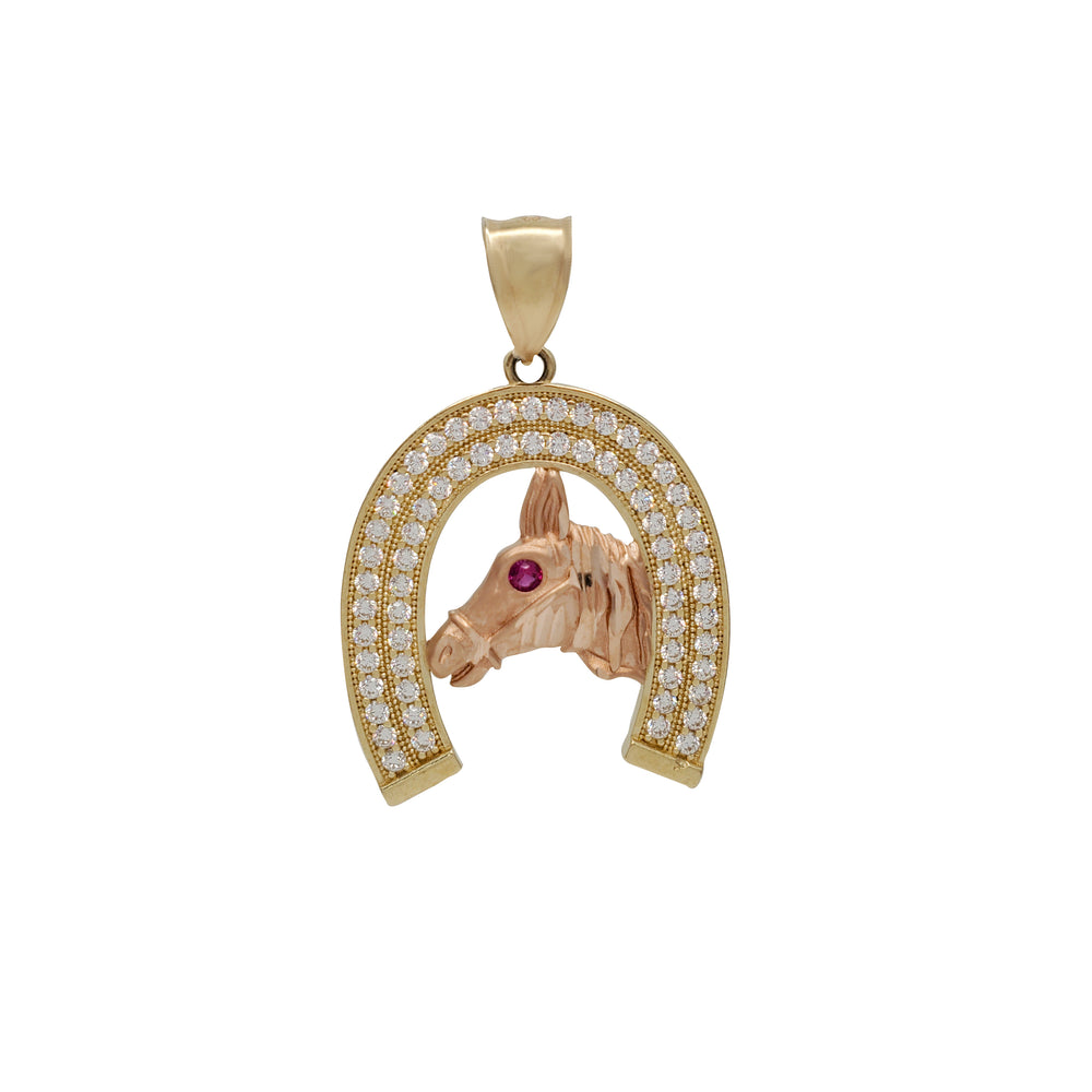Horseshoe Pendant (14K)