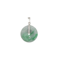 Jade Round Pendant (14K)