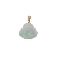 Jade Buddha Pendant (14K)