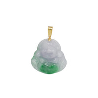 Jade Buddha Pendant (14K)