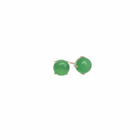 Jade Stud Earring (14K)