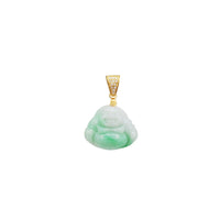 Diamond Jade Pendant (14K)