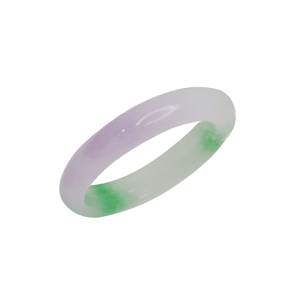 Multicolor Jade Ring