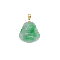 Jade Buddha Pendant (14K)
