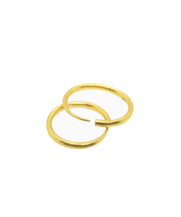 Plain Huggie Earring (24K)