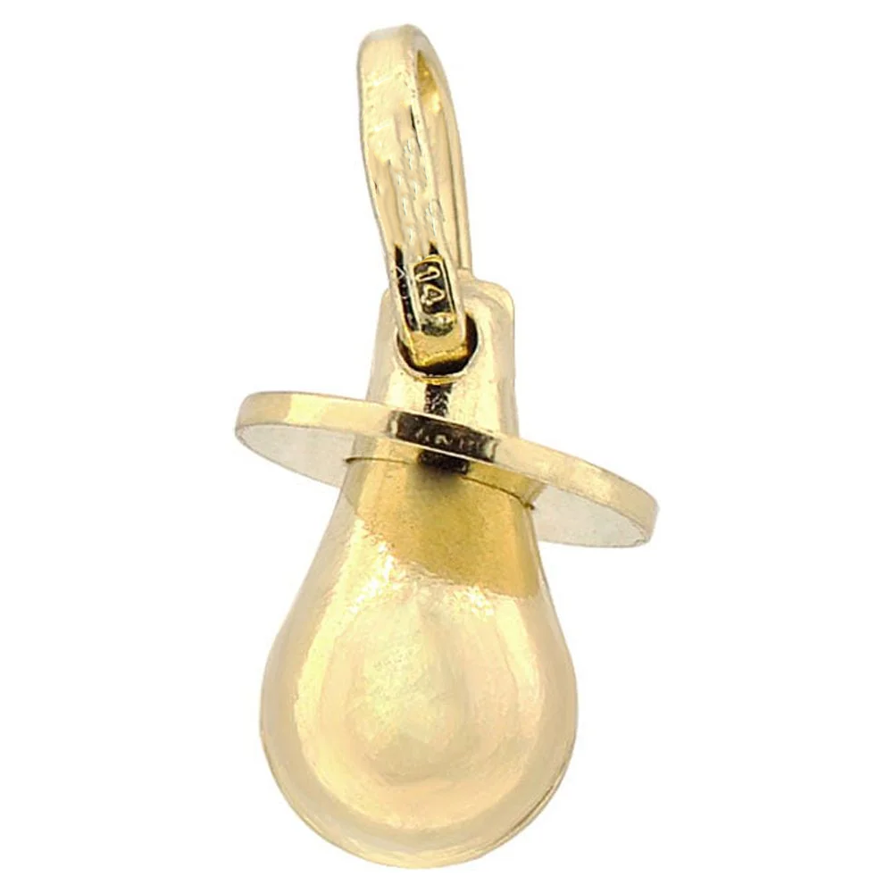 Baby Pacifier Pendant (14K)