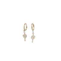 Dangling Lollipop Earring (14K)