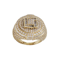 Round  CZ Ring (14K)