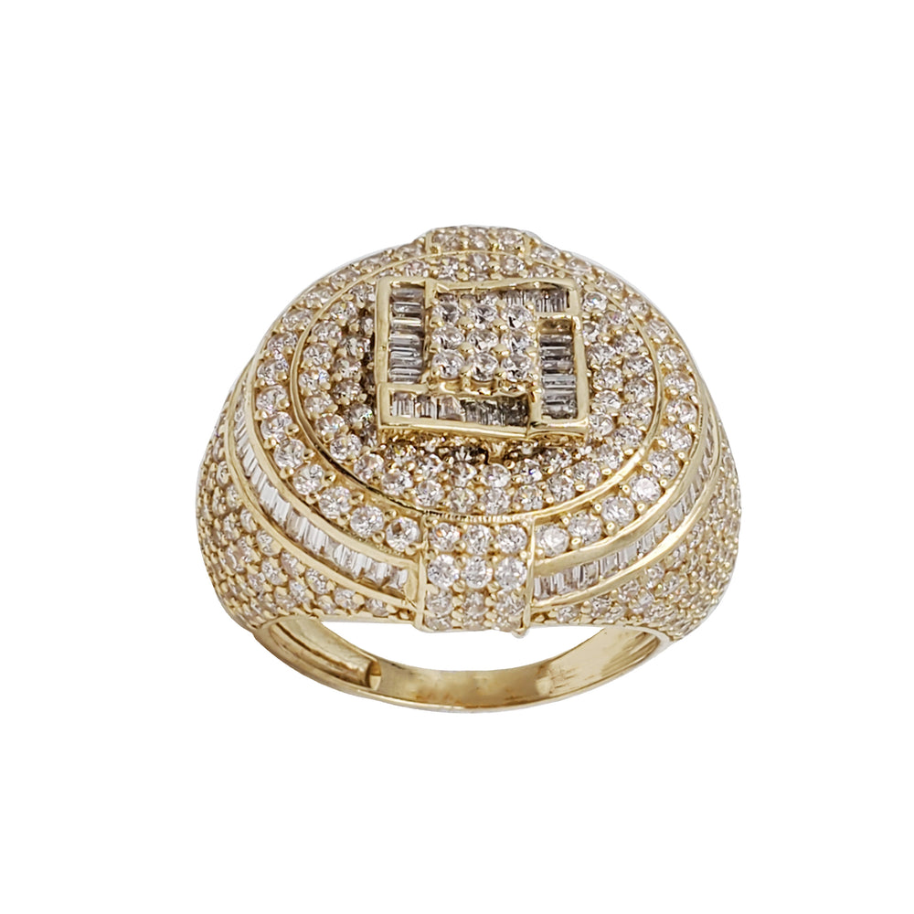 Round  CZ Ring (14K)
