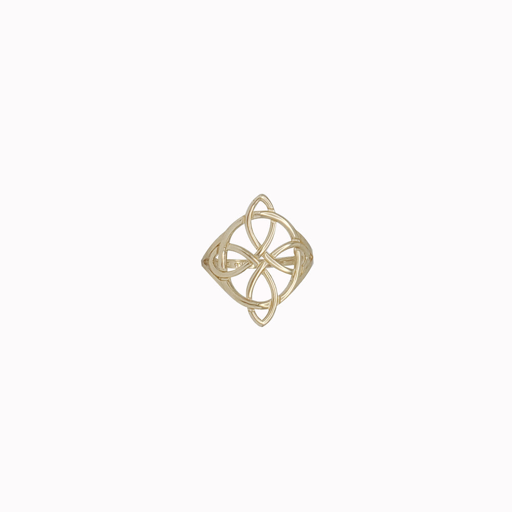 Angle Lady Ring (14K)