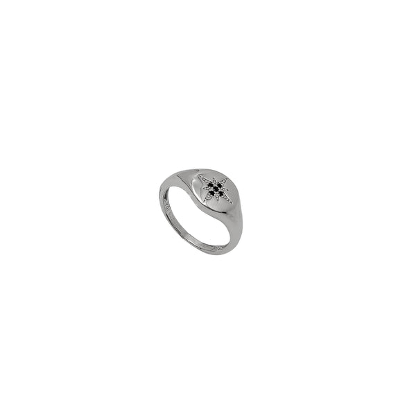 North Star Signet Ring (Silver)