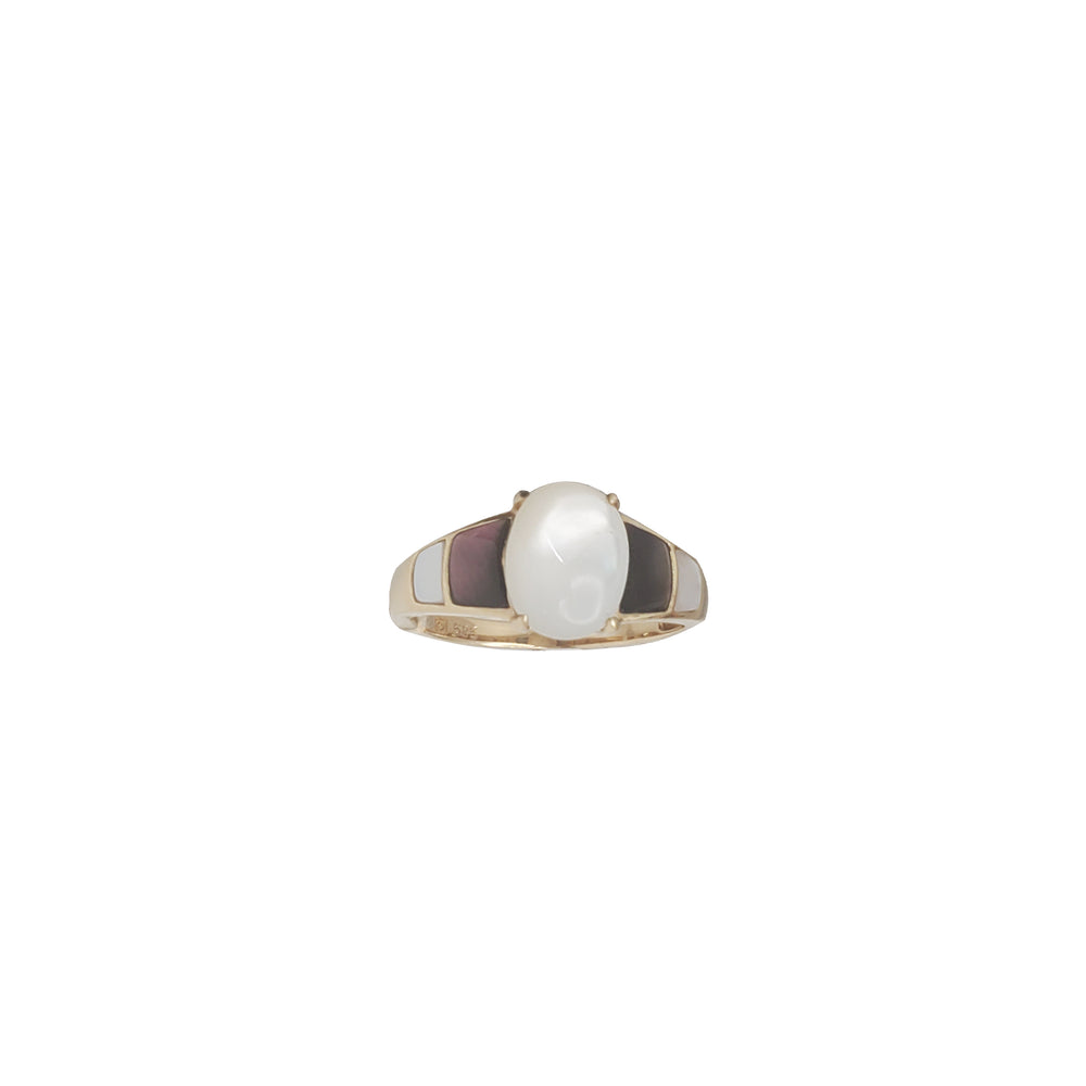 Mother of Pearl  Ring (14K)