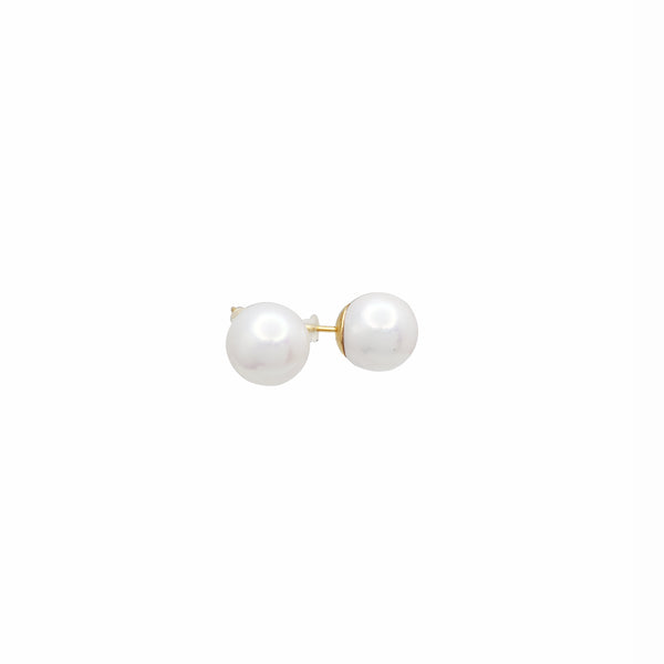 Pearl Stud Earrings (14K)