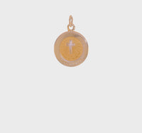 Solid Confirmation Medal (14K) 360 - Popular Jewelry - New York