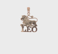 Leo Zodiac Sign Symbol Pendant (14K)