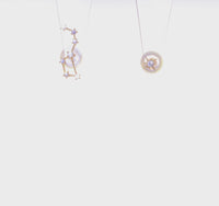 Big Dipper Constellation Stud Earrings (14K) 360 - Popular Jewelry - New York