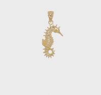 Endearing Seahorse Pendant (14K)