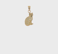 I Love My Cat Pendant (14K)