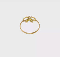 Rope Knot Ring (14K) 360 - Popular Jewelry - New York