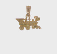 Miniature Train Pendant (14K)