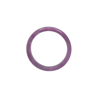 [8.7 mm] Purple Jade Bangle Bracelet