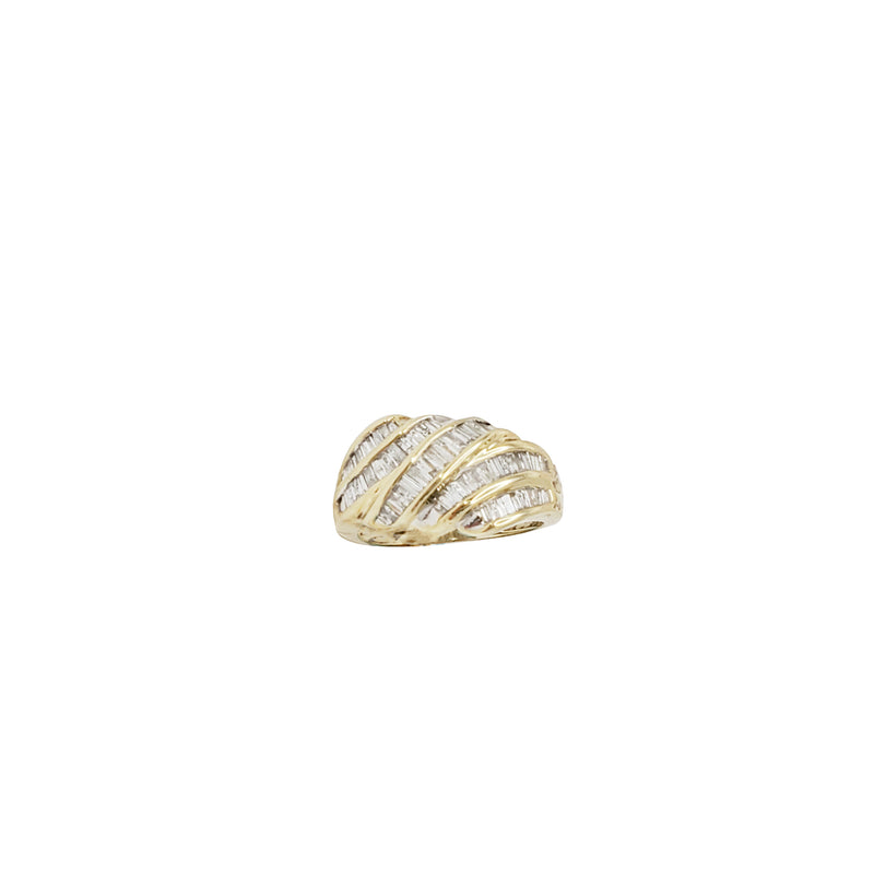Baguette Diamond Ring (10K)