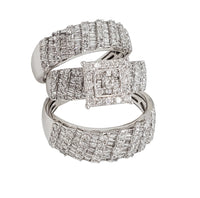 Diamond 3Pset  Engagement Ring (14K)