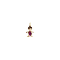 [Girl/Boy] Zirconia  Little Kid Pendant (14K)