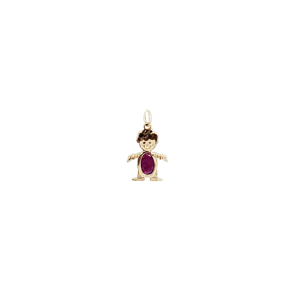 [Girl/Boy] Zirconia  Little Kid Pendant (14K)